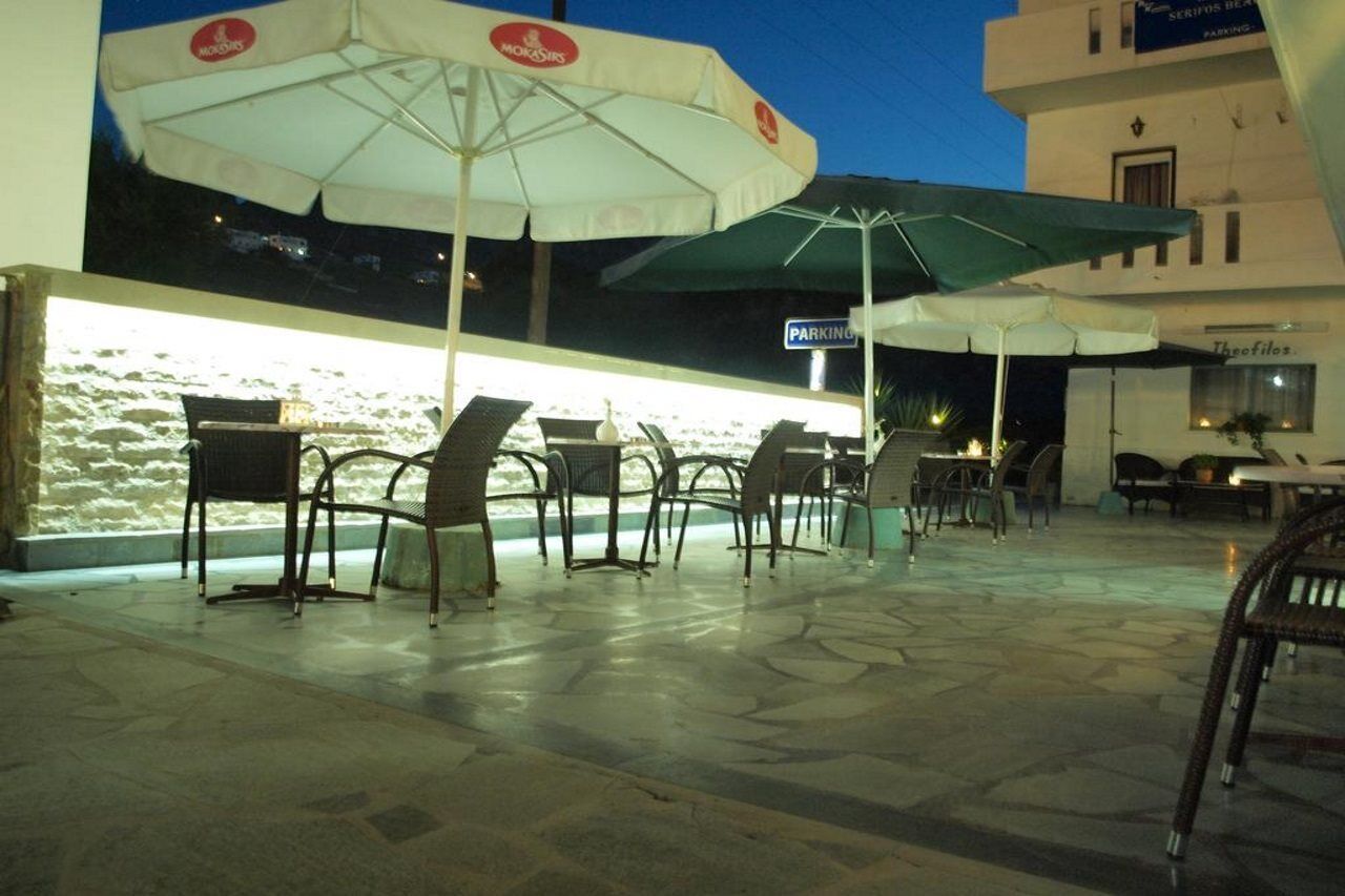 Serifos Beach Hotel Livadi  Luaran gambar